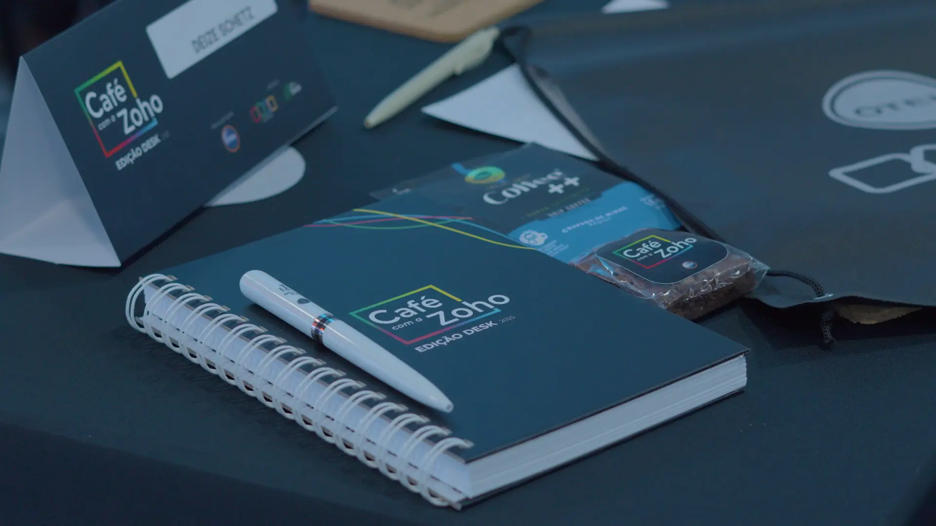 Caderno e material do evento 